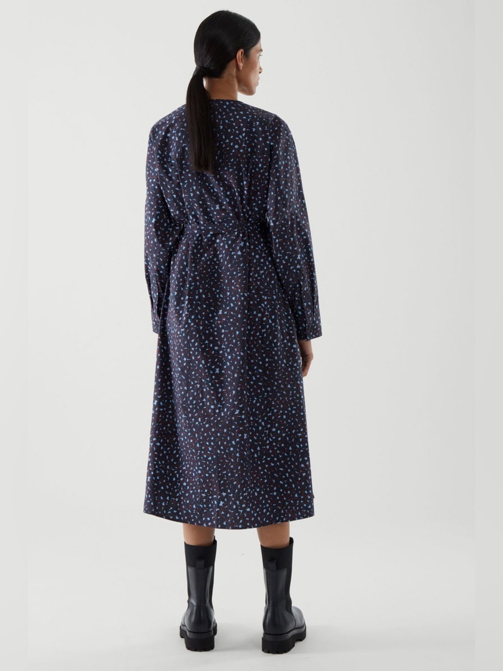 COS Printed Wrap Dress - Picture 3 of 9